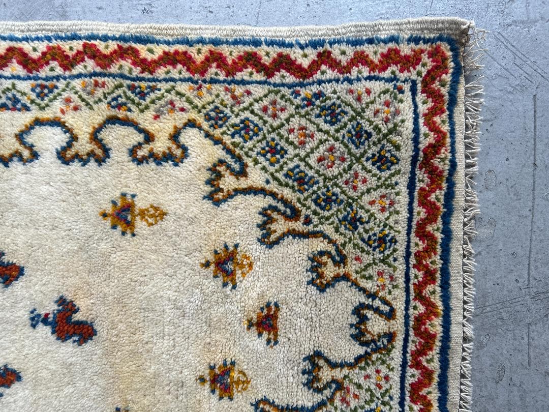 ◉90's vintage rug◉187×82　アゼルバイジャン産　ランナー