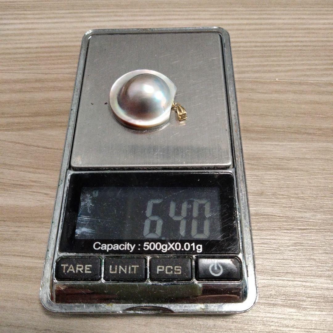 K18 マベパール ペンダント