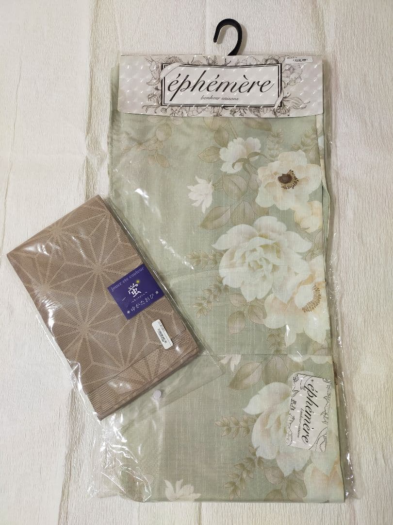 浴衣　半幅帯　セット