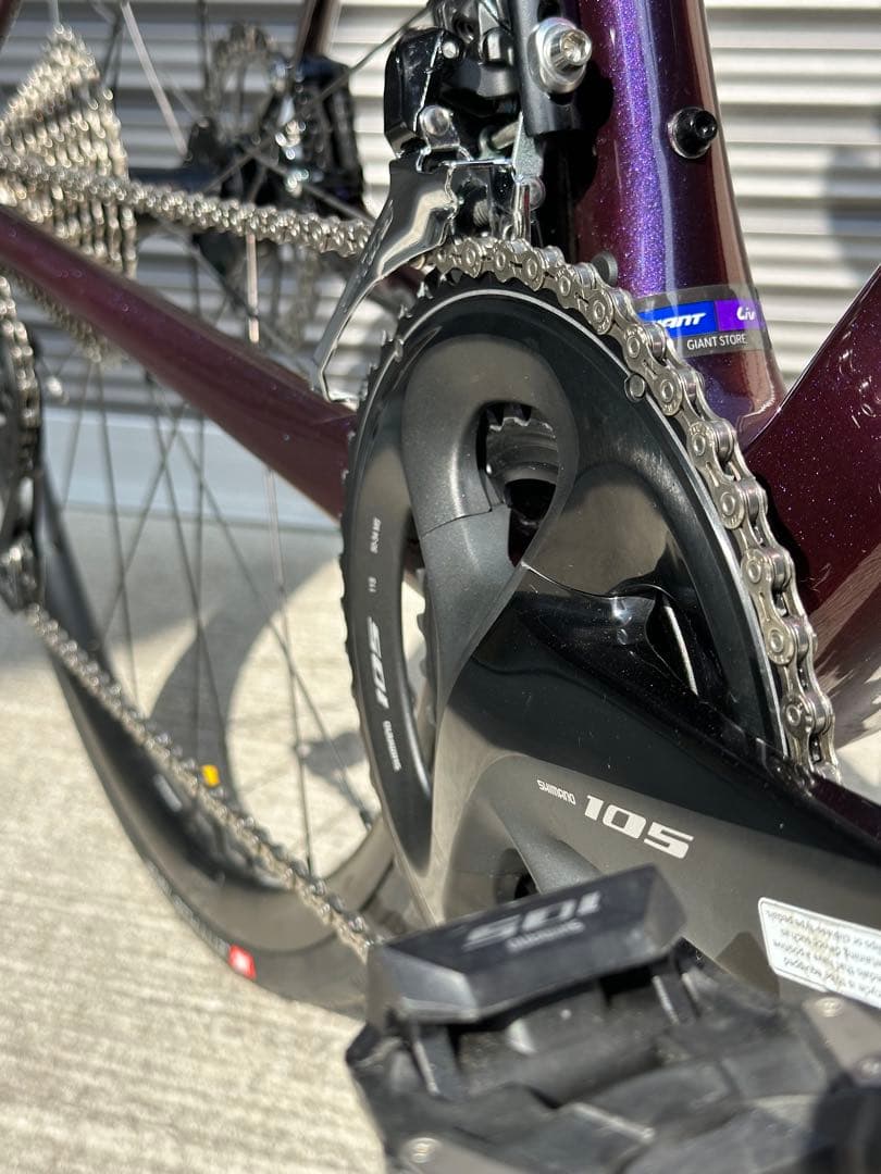 ジャイアント(Liv)ロードバイク　レディース　カメレオンパープル