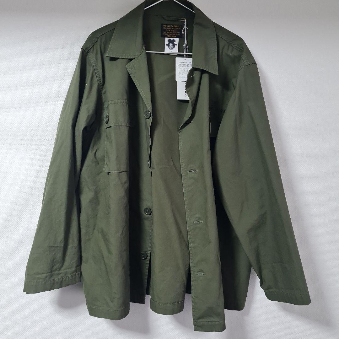 ワコマリア バスキア ミリタリーシャツ