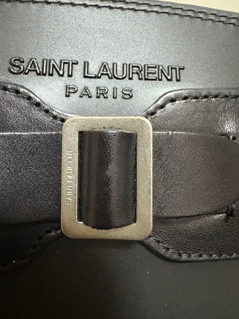 SAINT LAURENT ブラックロングブーツ サイズ37