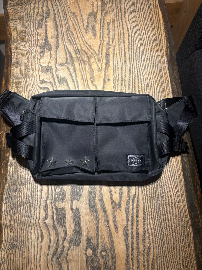 B'zファンクラブ限定　ポーターコラボ　ウエストポーチ