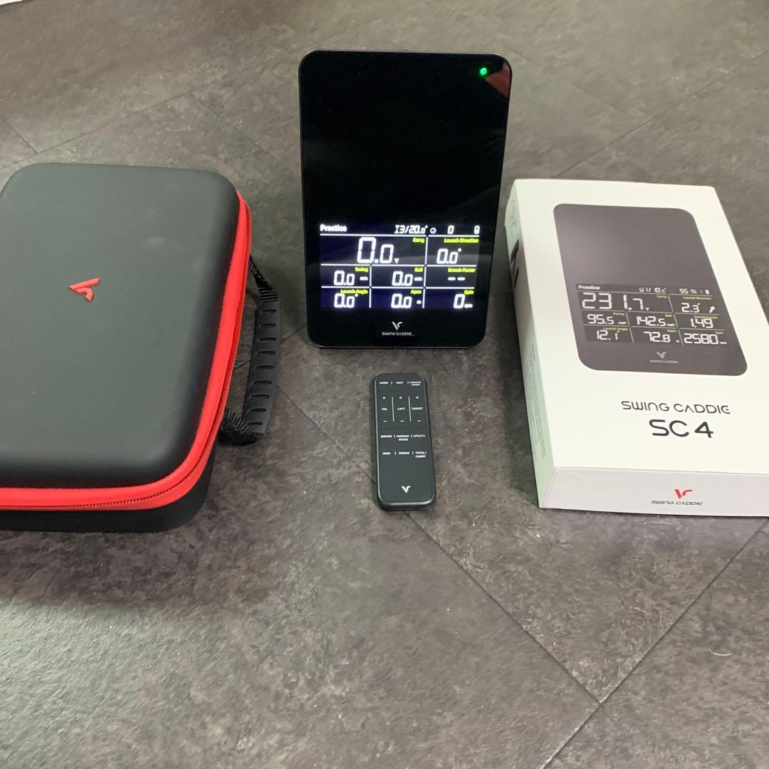 スイングキャディSC4 swing caddie 弾道測定器 別売収納ケース付き