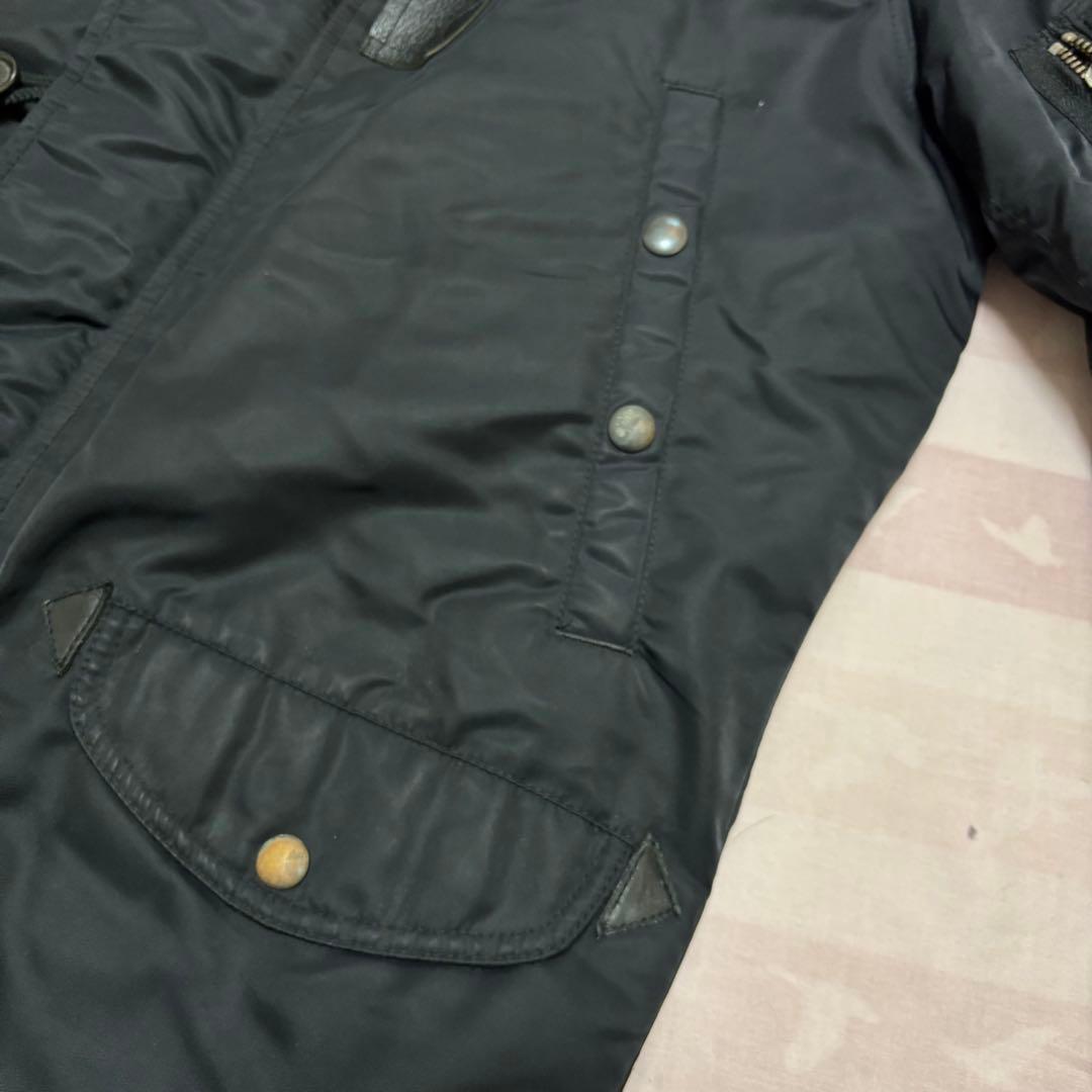 超希少モデル wjk 総裏フォックスファー リアルファー N-3B 黒　サイズM