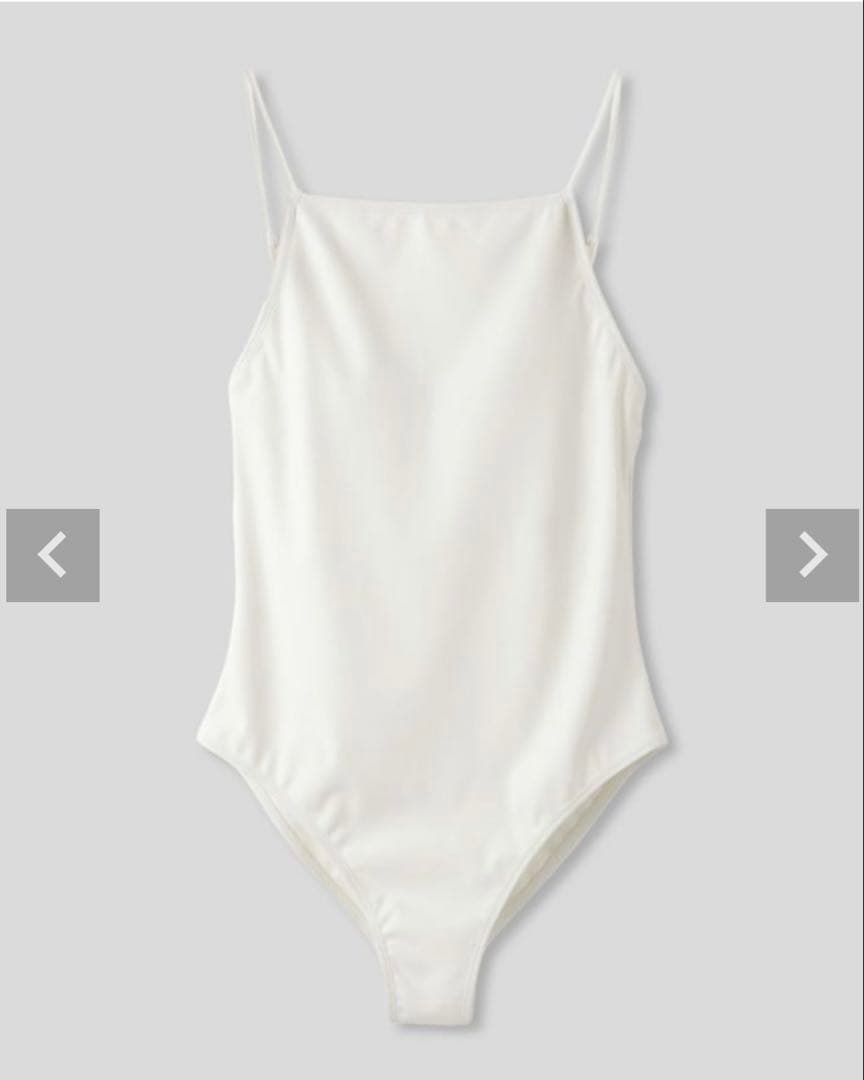 【カリメロ様限定】ホワイトバックオープンボディスーツ