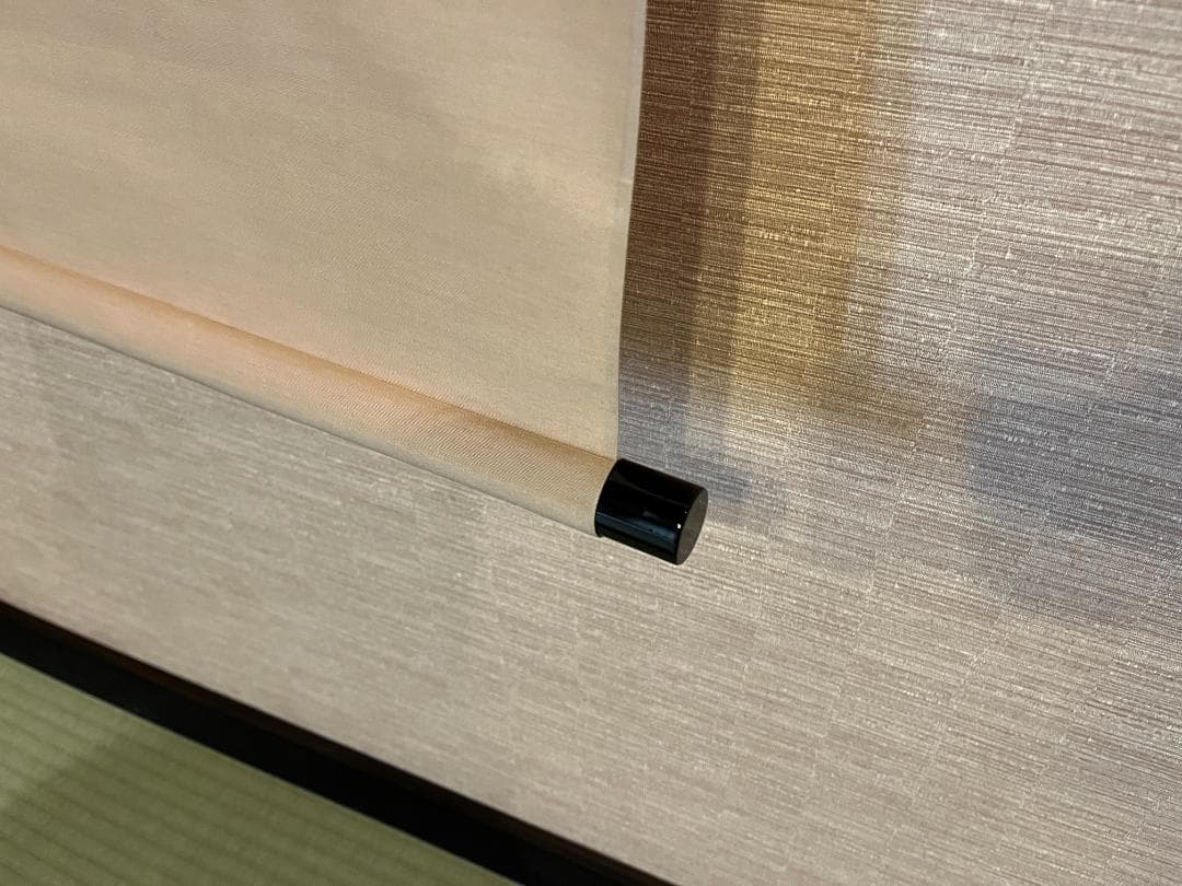 西垣宗興　茶掛軸　白鶴舞老松　一行　茶道具