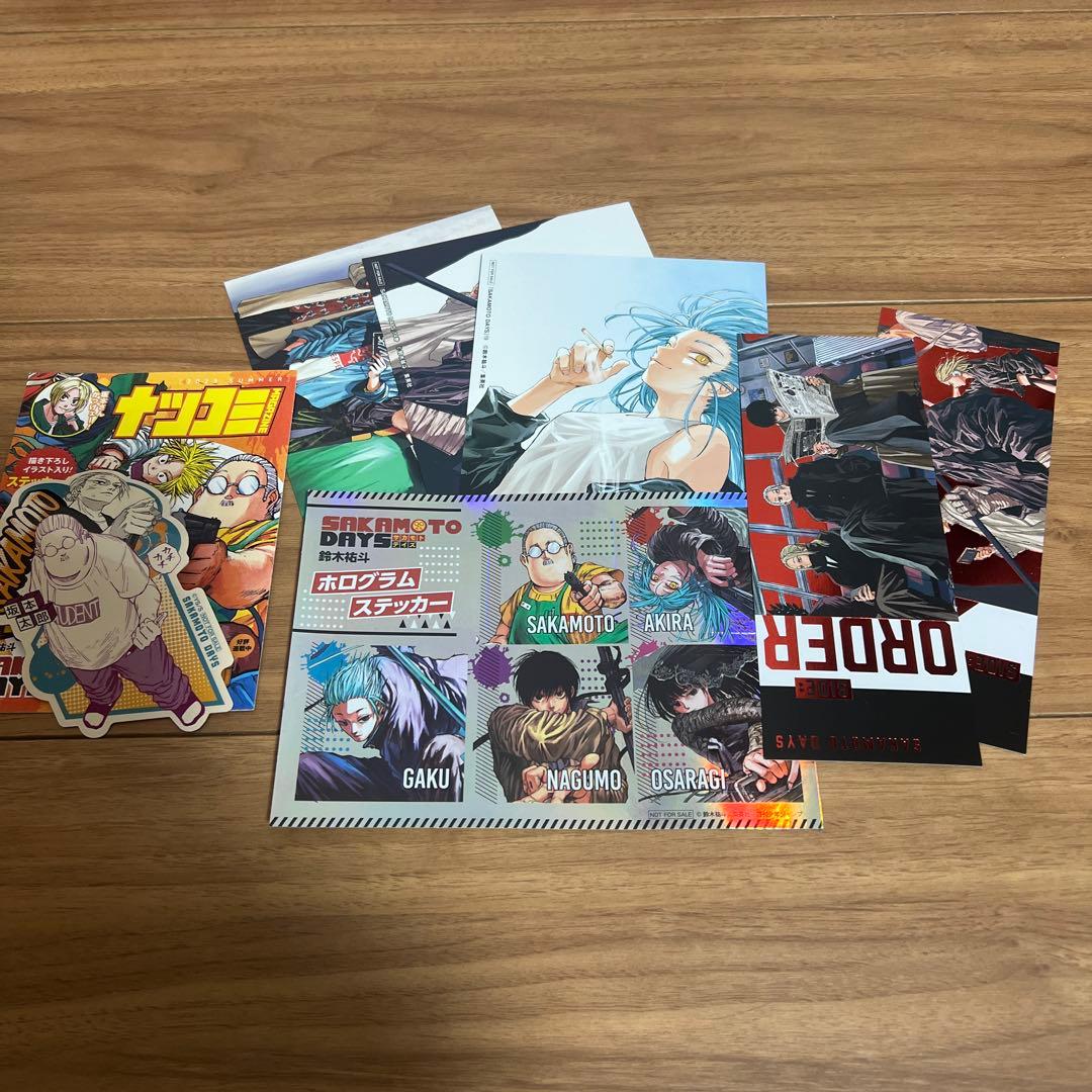 SAKAMOTO DAYS サカモトデイズ 1~21巻セット +コミック付属品