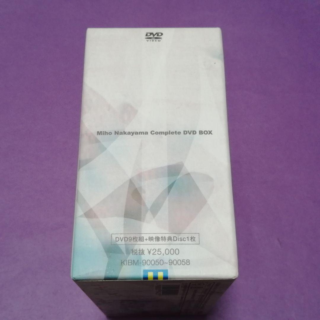 （ＤＶＤ）中山美穂／コンプリート　ＤＶＤ　ＢＯＸ