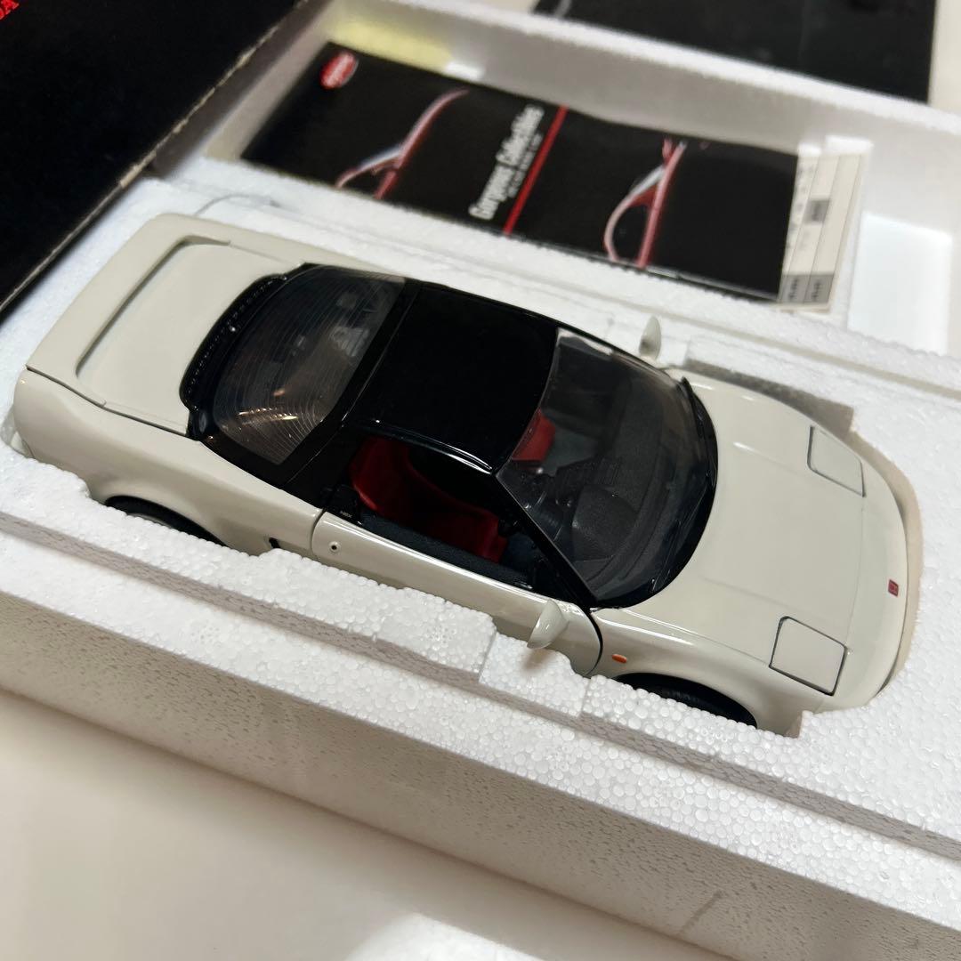 初代 京商　ホンダ　NSX ミニカー　シルバー　1/18