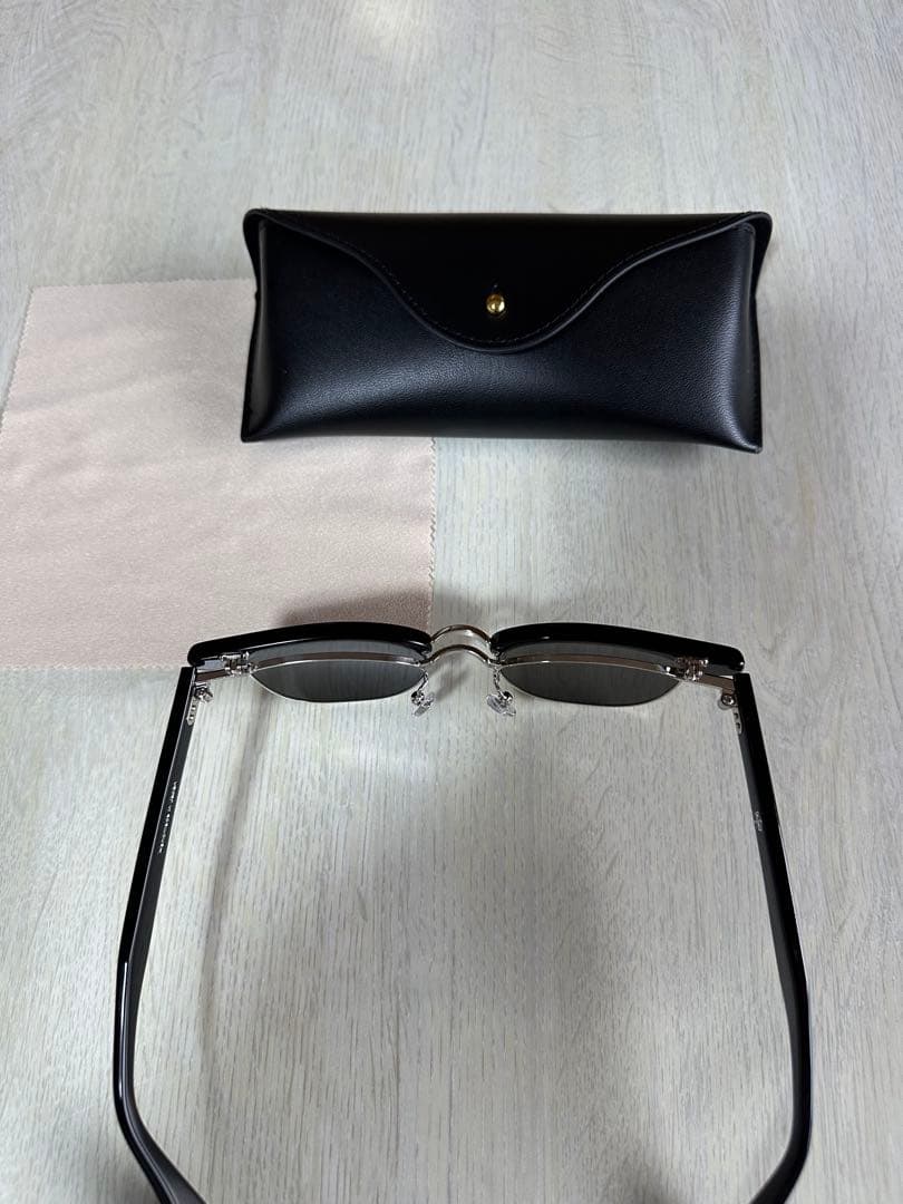 新品！FOREMOST サングラス フリップアップ　シルバー　鯖江