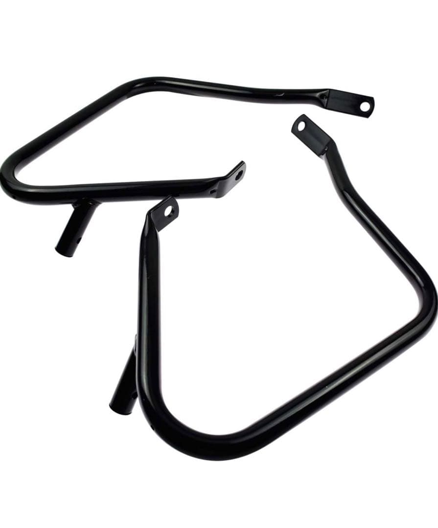 オートバイ バイク サドルバッグ ブラケット ガードバー セット ハーレー