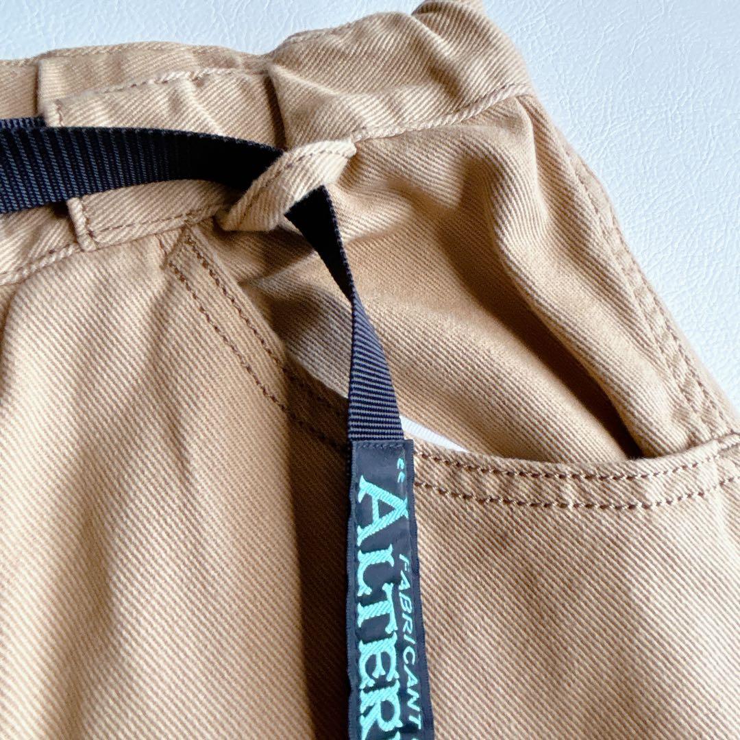 RNA ⿻ ワークパンツ チノパンツ ルーズ ベルト付 ペインターパンツ 秋