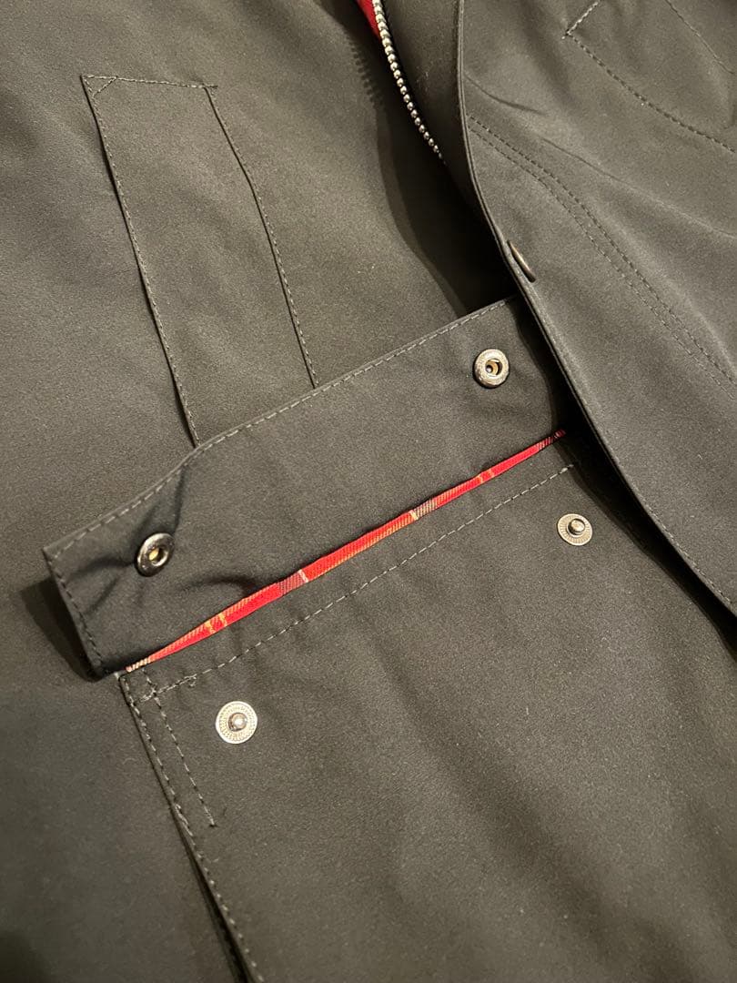 バブアー ノンワックス ビデイル MCA0784 黒 サイズ40 BEDALE