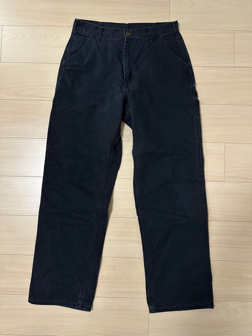 Carhartt カーハート ダックペインターパンツ ブラック USA W34