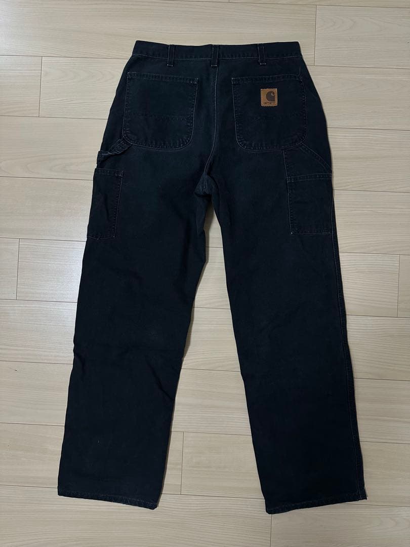 Carhartt カーハート ダックペインターパンツ ブラック USA W34