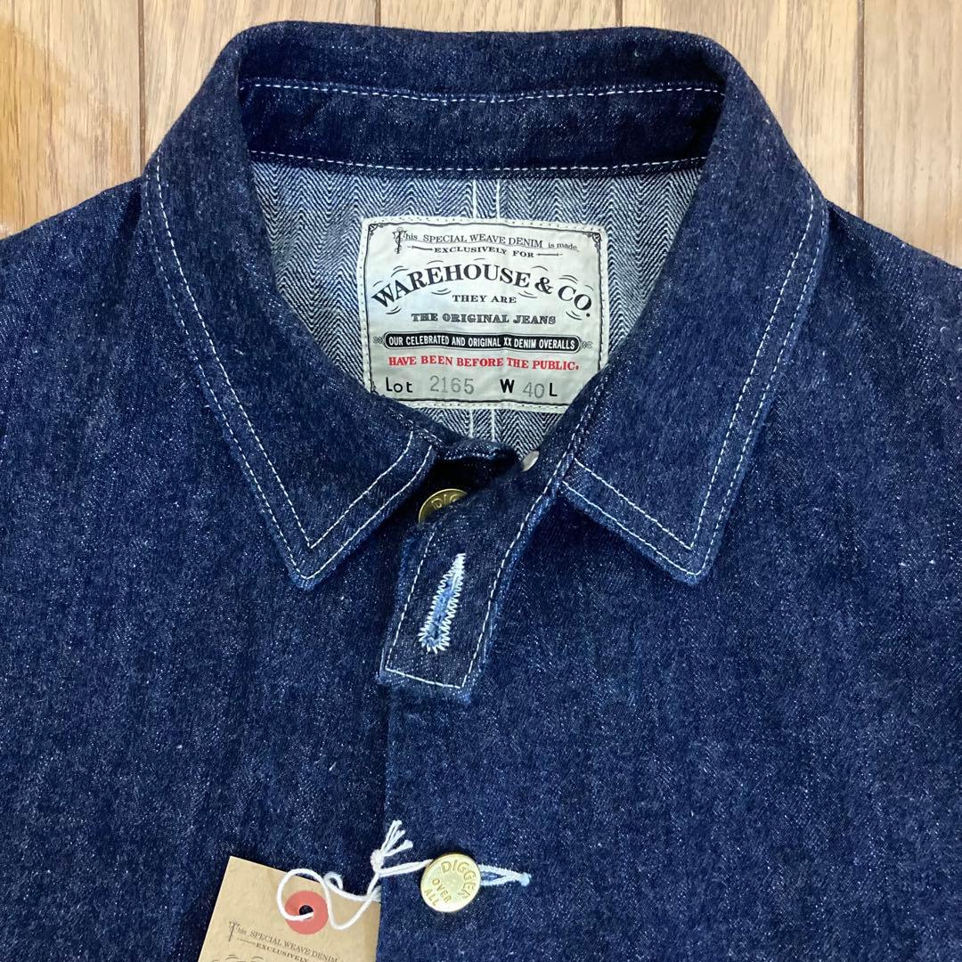 WAREHOUSE ウエアハウス　Lot.2165 ヘリンボーンカバーオール40