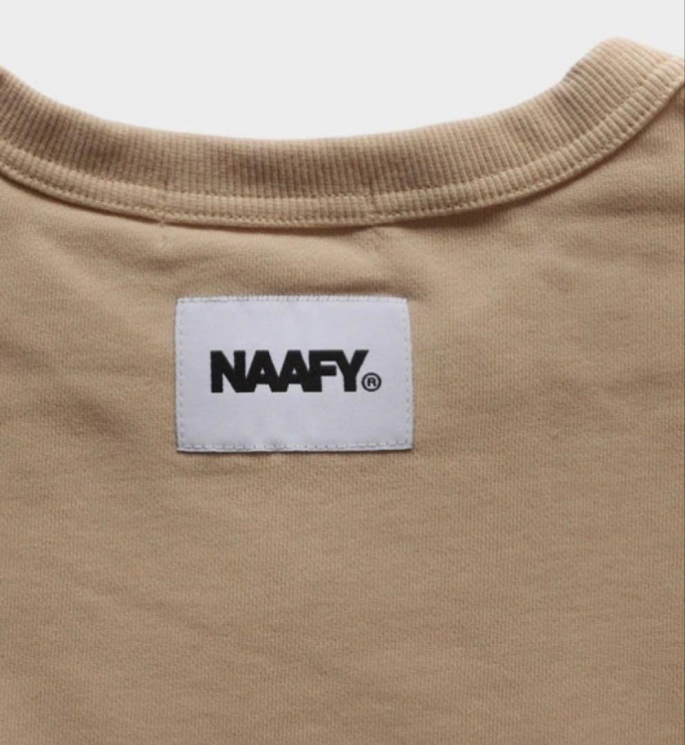 NAAFY ゴルフ　スウェット　ベージュ