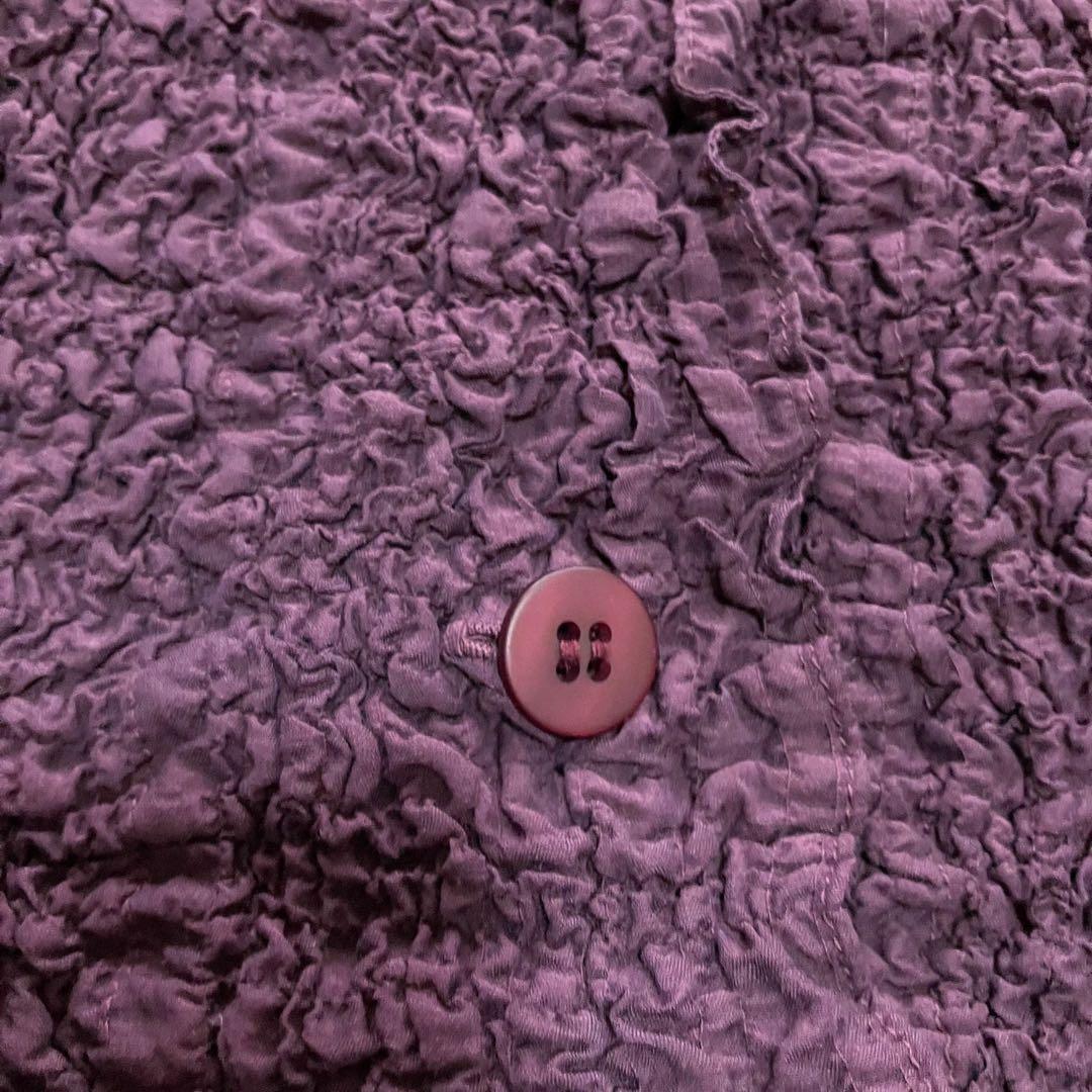 美品 me ISSEYMIYAKE ジャケット カリフラワー パープル