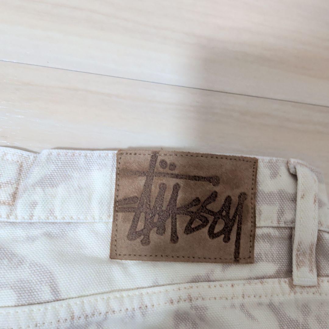 パンツ stussy BigO'l jean distressed canvas 30