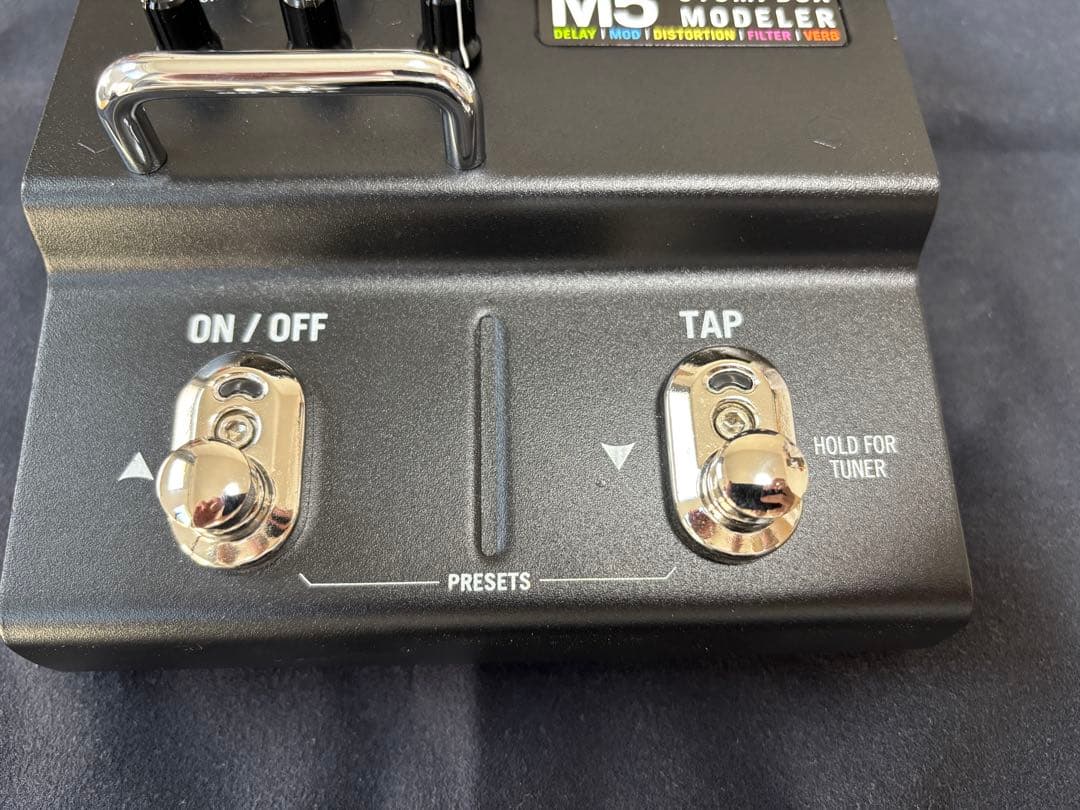 LINE6 M5 Stompbox Modeler 外箱付（アダプター欠品）