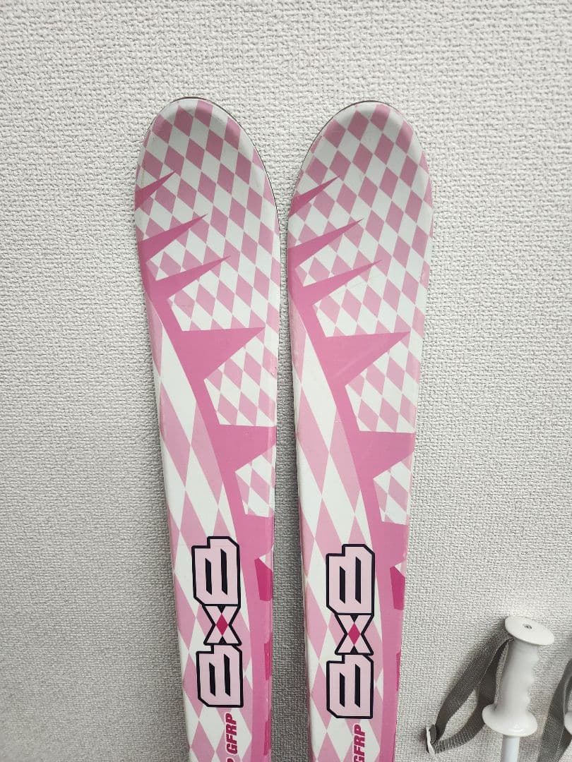 ROSSIGNOL ジュニア スキー 140cm ストック付