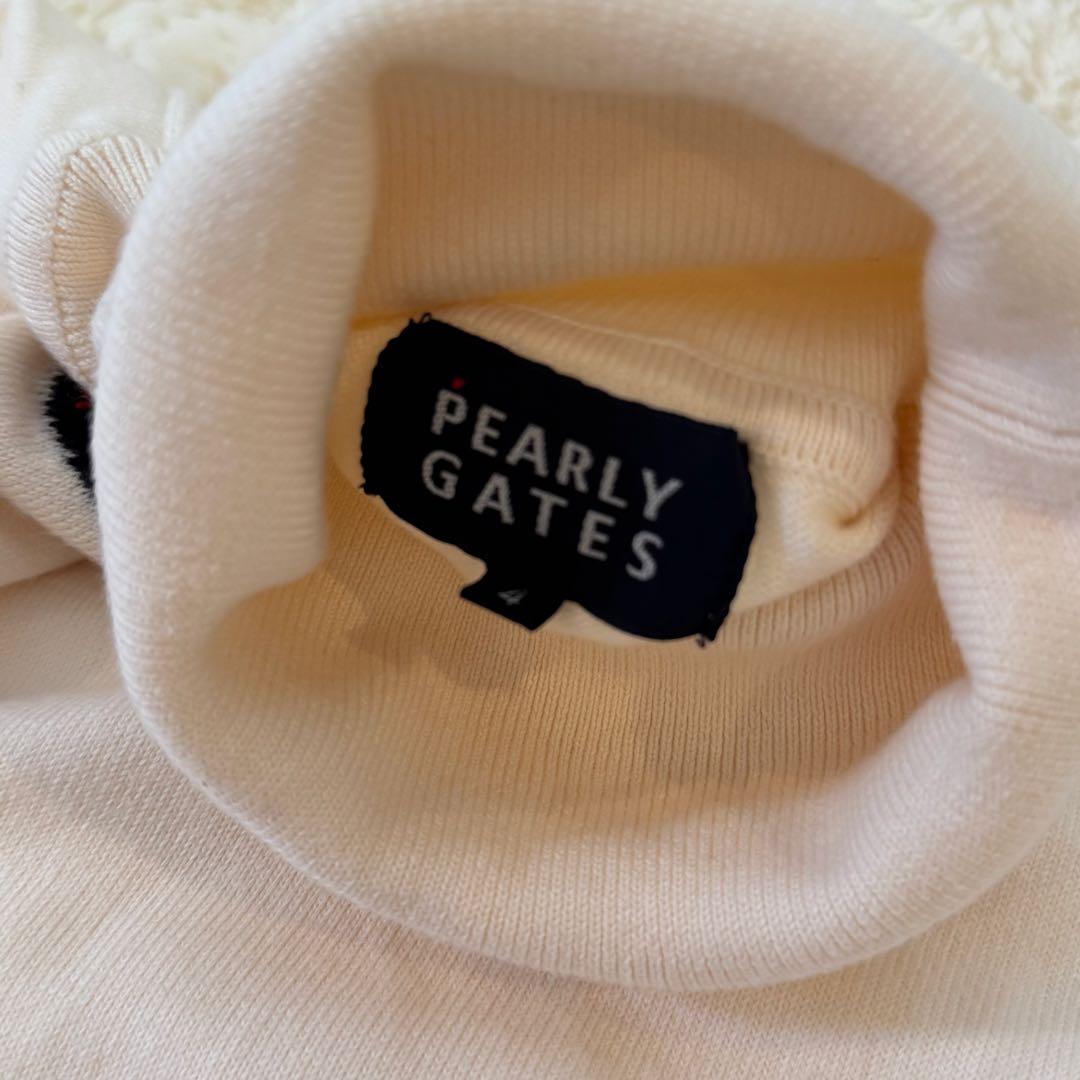 パーリーゲイツ タートルネック ニットセーター 4