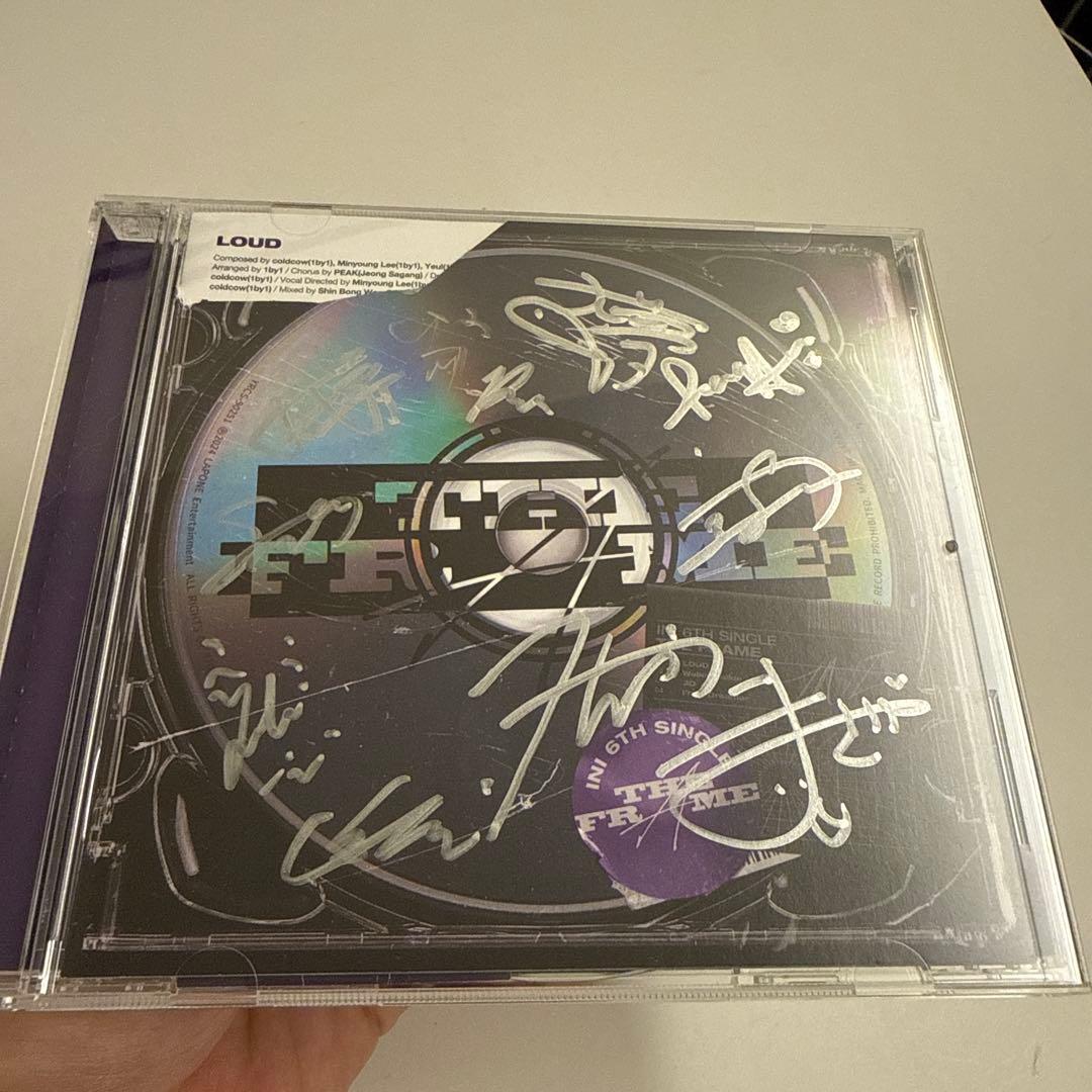 INI 全員サイン入り CD