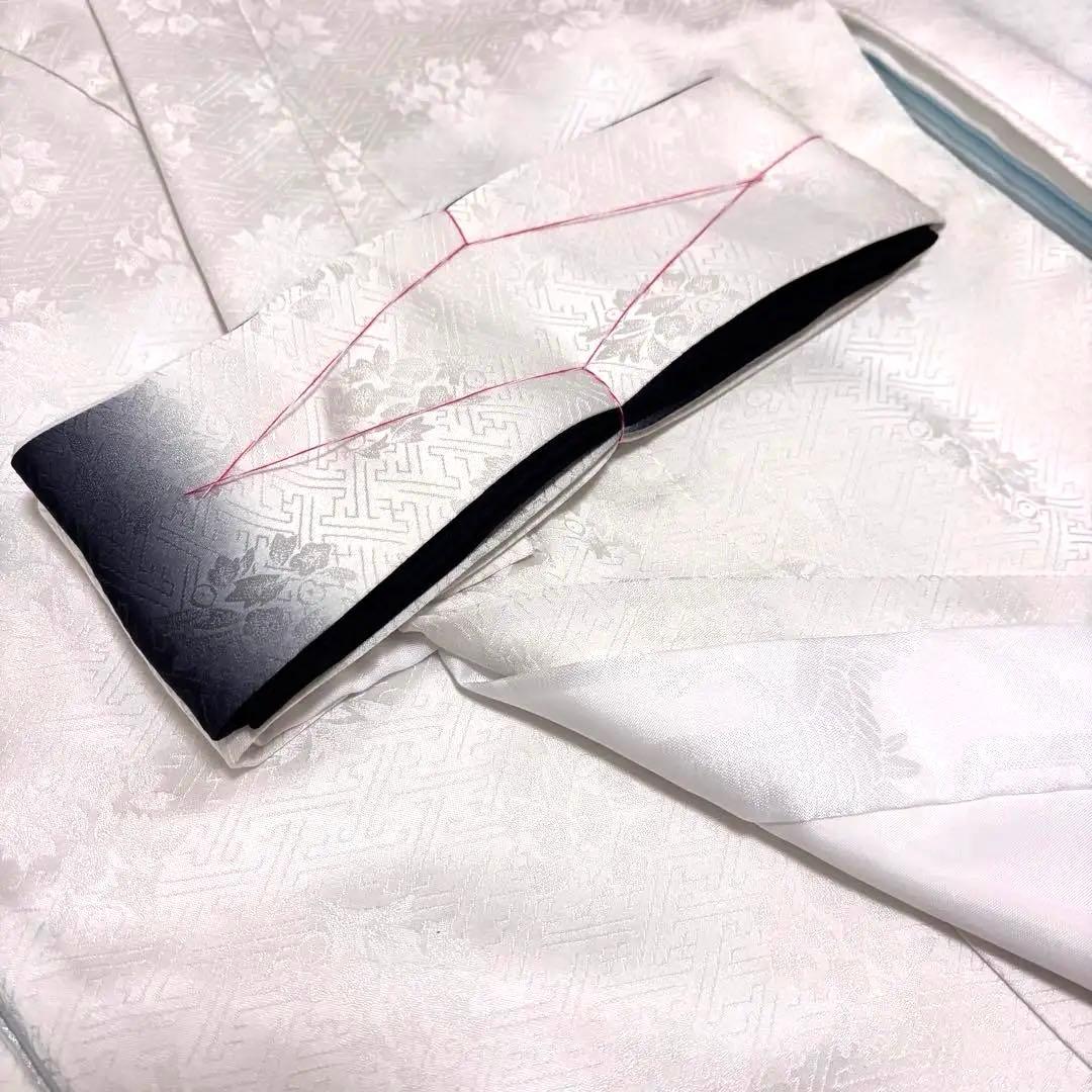 【新品未使用】手書き京友禅 お宮参り 産着 祝着 襦袢付 新品たとう紙付 正絹