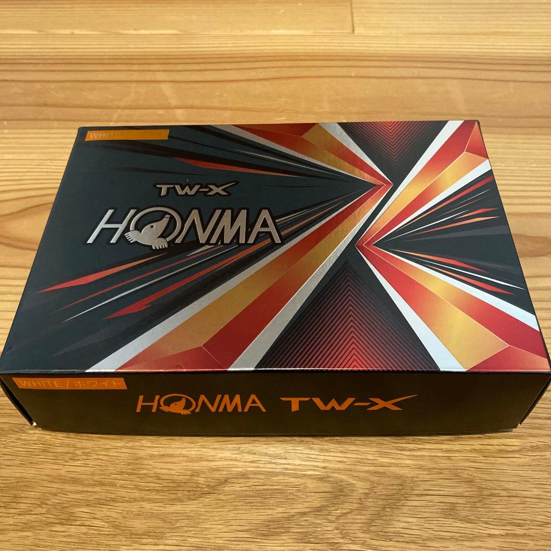 ホンマ　TW-X ツアーワールド ホワイト　5ダース　ゴルフボール※