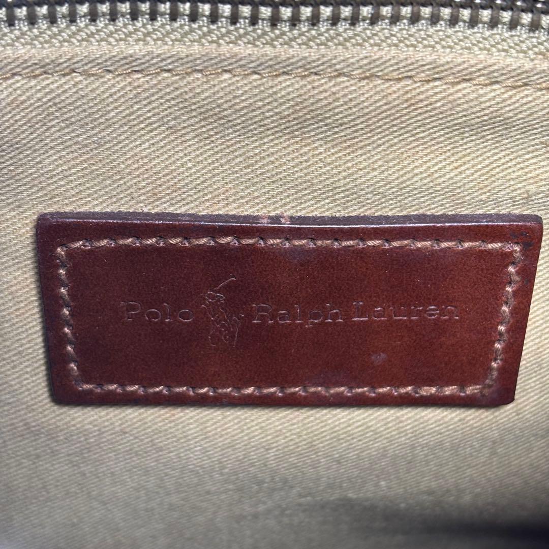 ポロラルフローレン メッセンジャーバッグ 斜め掛け ブラックウォッチ チェック