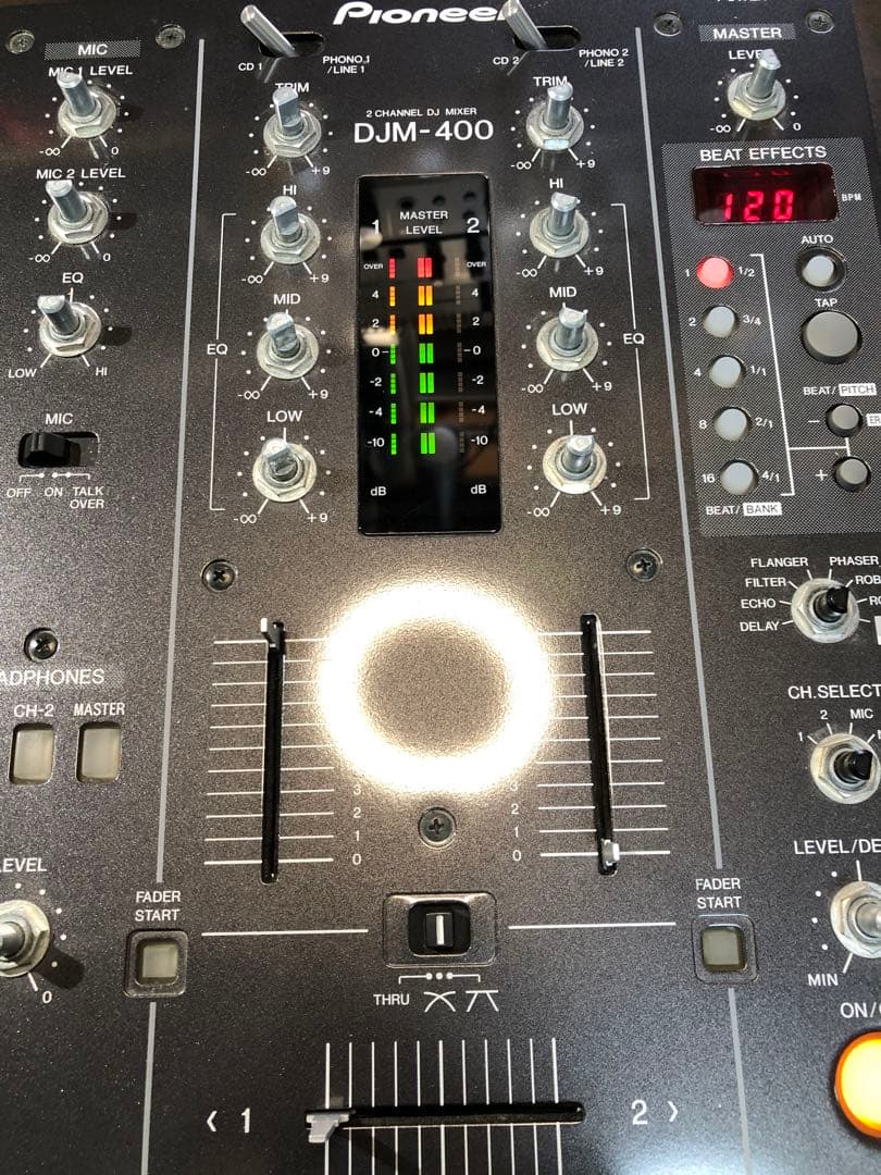 pioneer dj パイオニア　DJM-400 縦横フェーダーメンテナンス