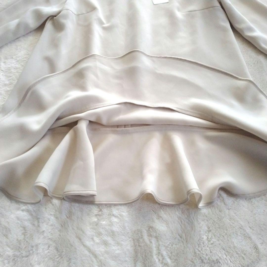 TO BE CHIC　未使用 洗える 42 ダブルクロス チュニック ブラウス