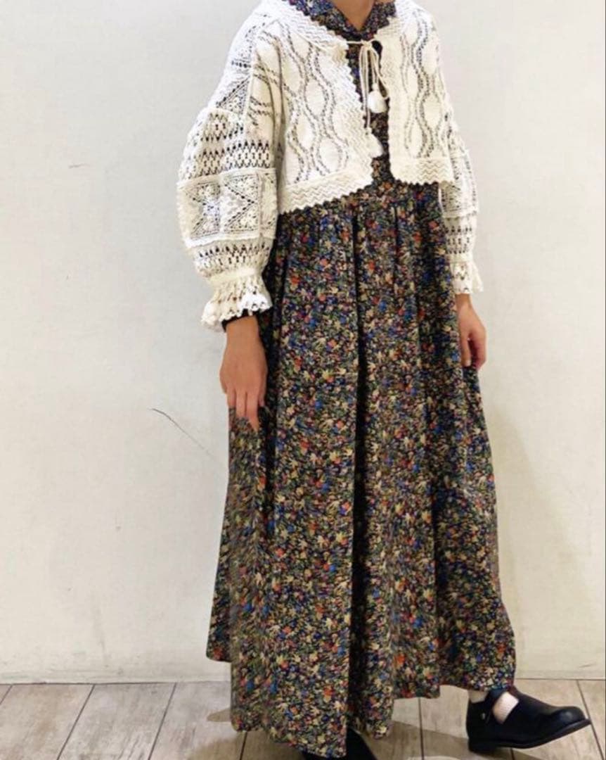 ★最終価格★新品ツハルリバティ　Bird song柄ワンピース