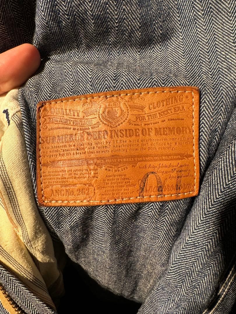 Anachronorm アナクロノーム デニムオーバーオール