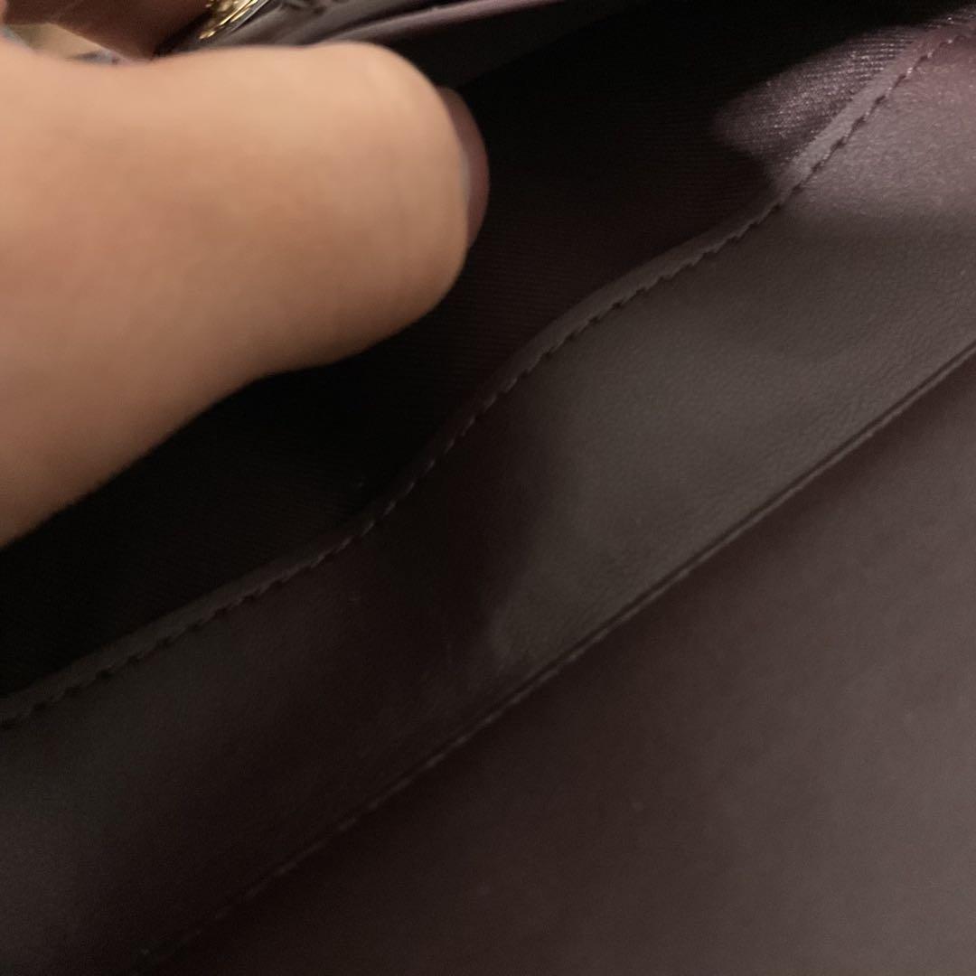 Jamii 未使用品 美品 コーチ レザー ロゴ エンベロープ 長財布②