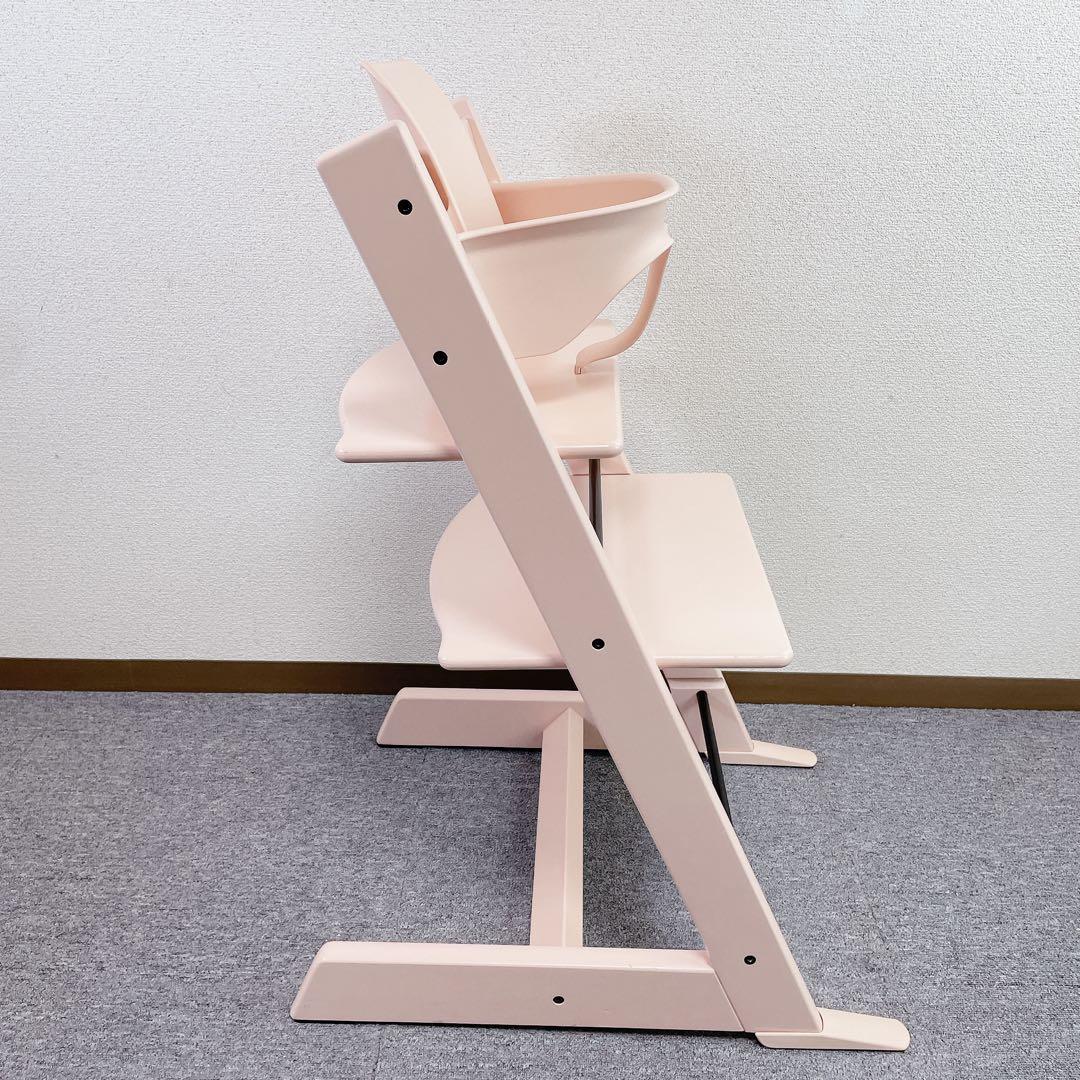 専用出品　STOKKE TRIPP TRAPP ピンク No.6 付き