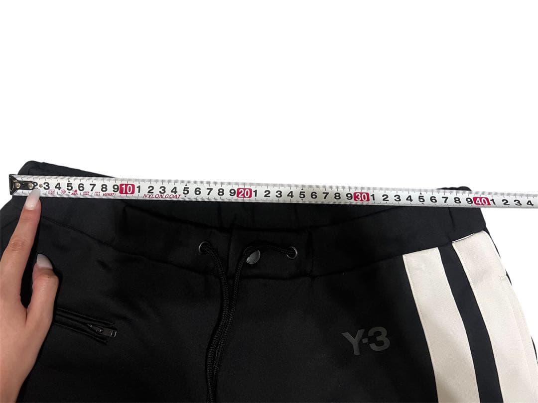 【美品】 Y-3 サルエル パンツ ブラック ホワイト ワイスリー　Mサイズ
