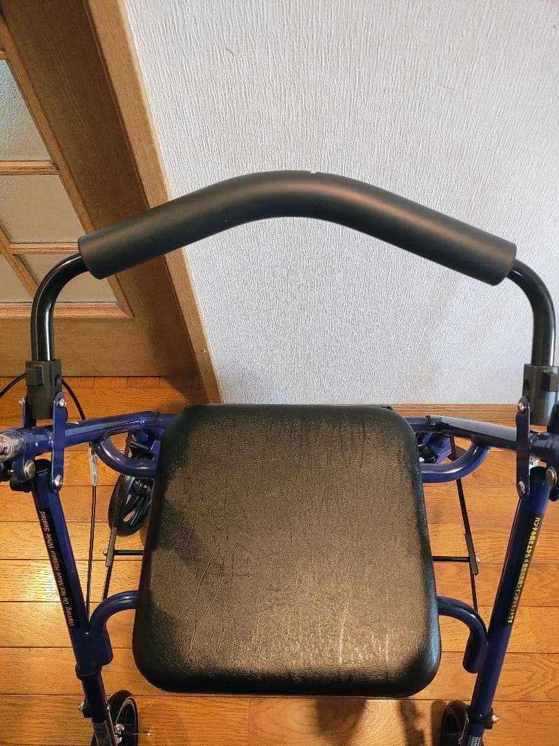 drive 青色 歩行器 座席・バスケット付き