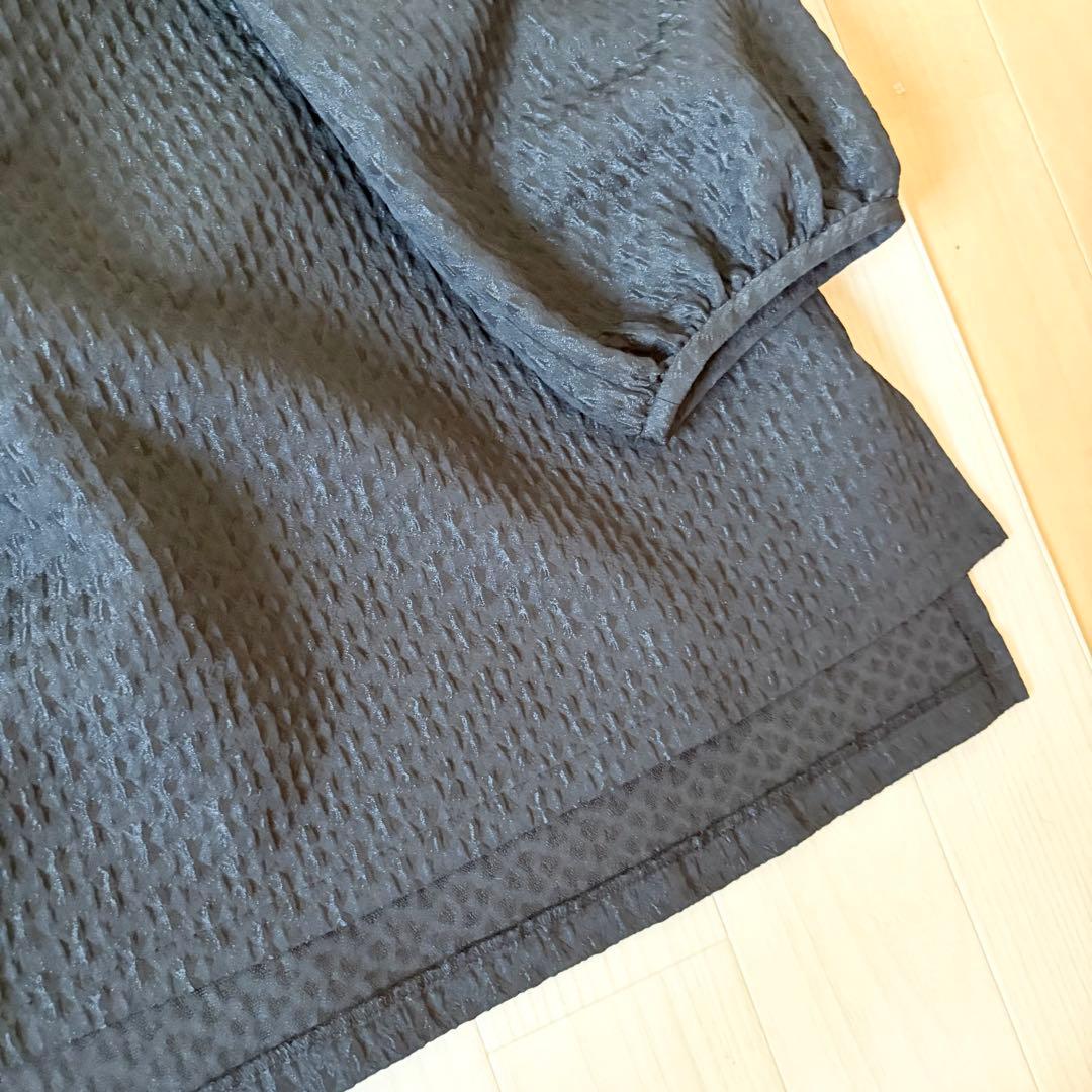 2023年　エムズグレイシー　リボン付きチュニックブラウス