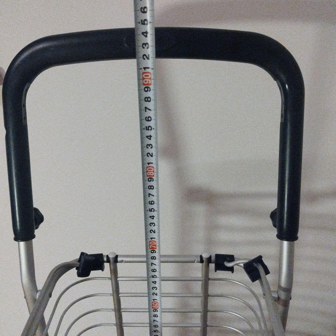 ユーバ産業 シルバーカー ワイヤーカート ブレーキ無 メッシュ紺