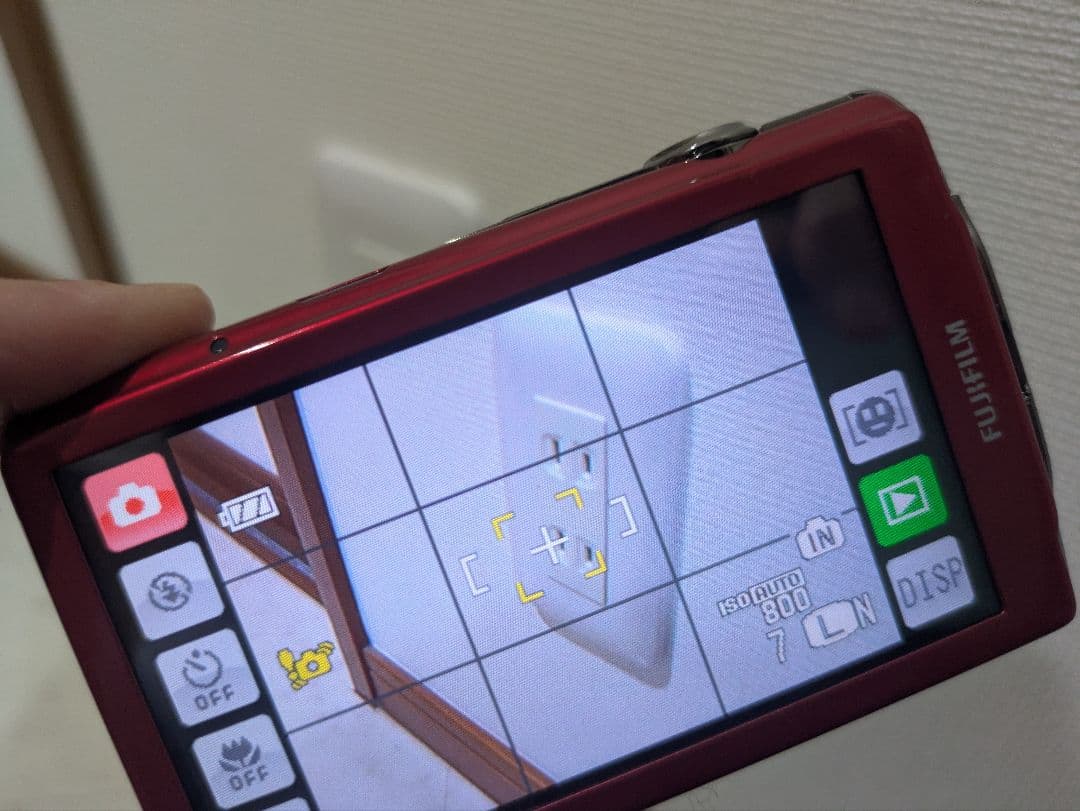 フジフイルム FUJIFILM FinePix Z800EXR レッド