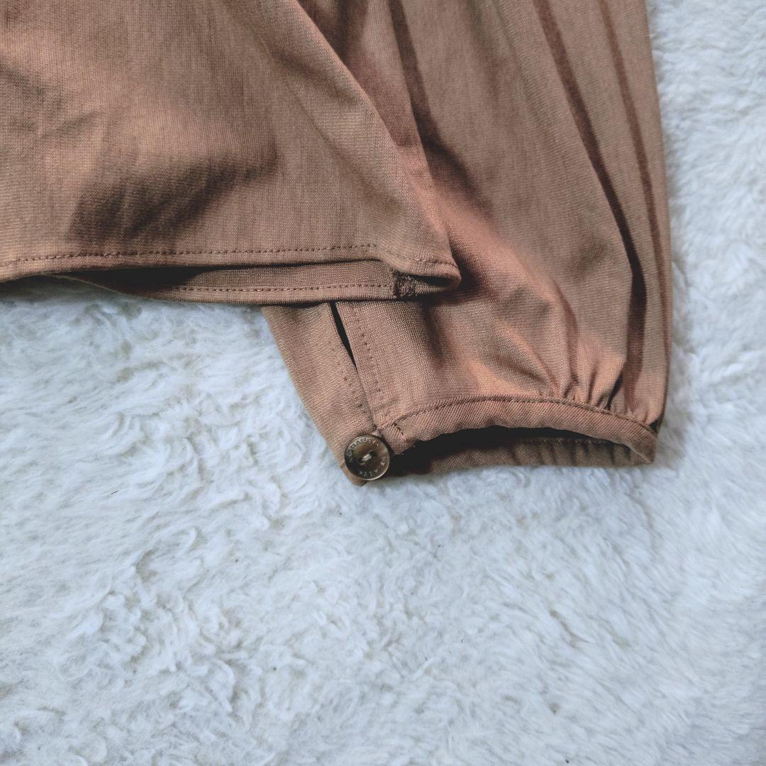 極美品 近年物 MORABITO アシンメトリー ブラウス 38 定価9万円弱