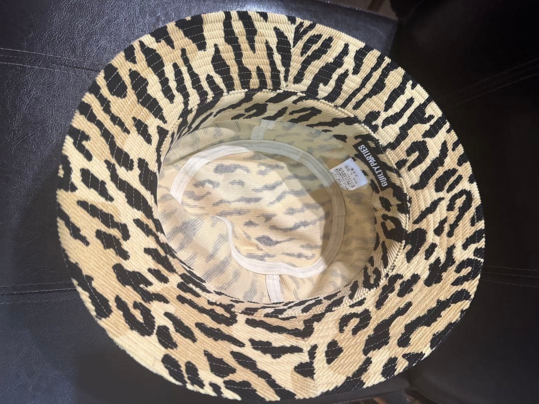 ワコマリア　バケットハット　レオパード柄