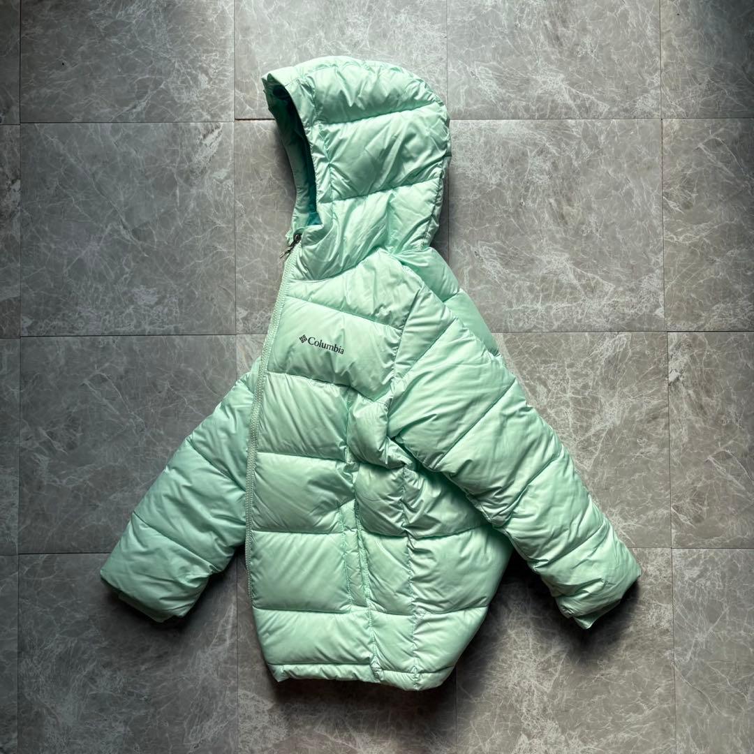 【超美品‼️】Columbia ダウンジャケット ライトグリーン M
