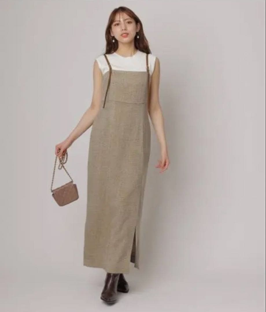 マイストラーダ スリットキャミワンピース ジャケット セットアップ