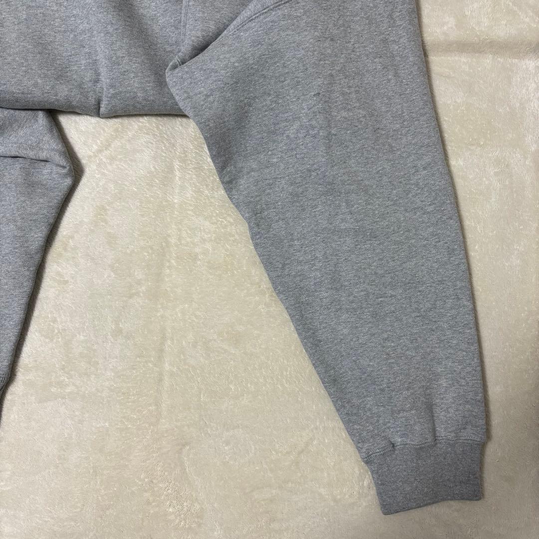 Stussy x Nike コラボ　クルーネックスウェット　グレー　XL