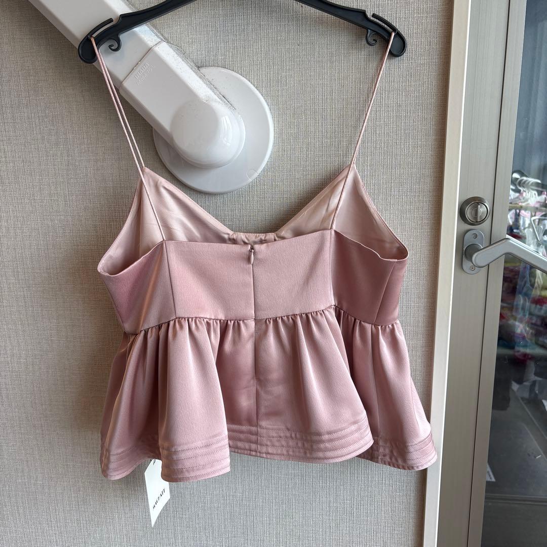 マチャット　サテンキャミソール　36サイズ