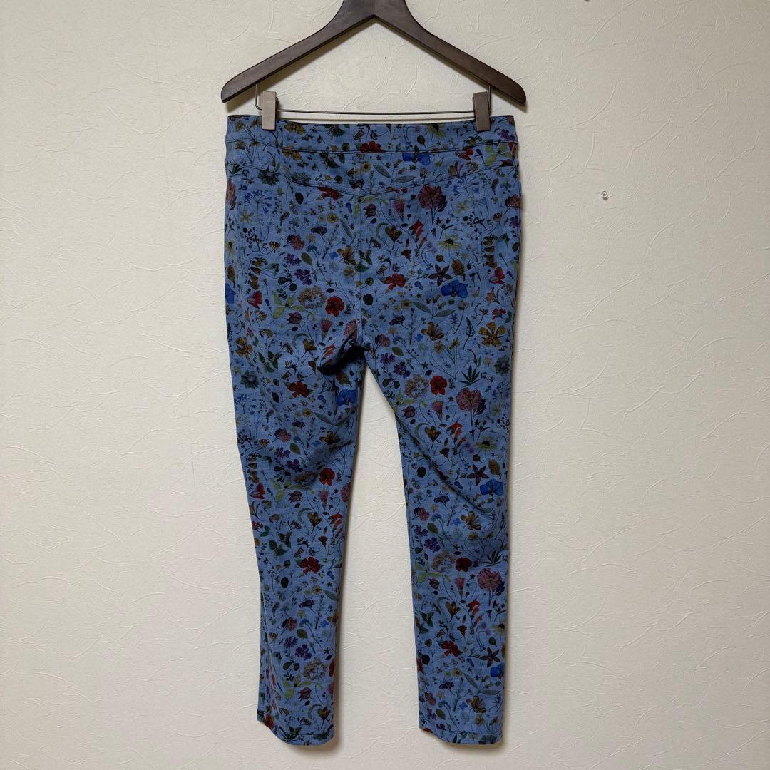 新品　Leilianレリアン　13＋　パンツ　リバーシブル　総柄　リバティ
