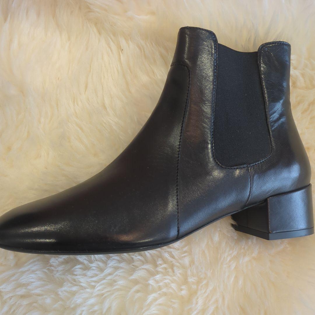 FABIO RUSCONI サイドゴアブーツ 38 ブラック 新品未使用